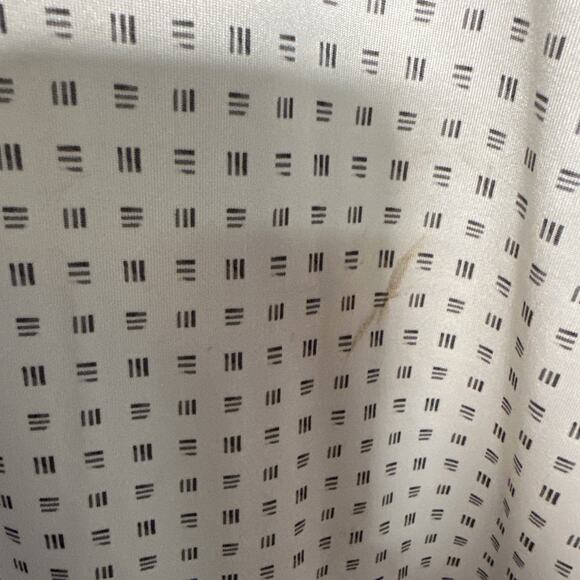 Mens Large Big And Tall Polo Shirt Callaway OptiDri White and Grey Short Sleeve - Picture 5 of 9